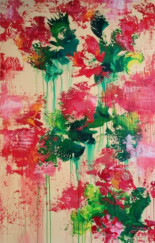 Les fleurs n.56 van Laura Capellini, Schilderij te koop op Singulart