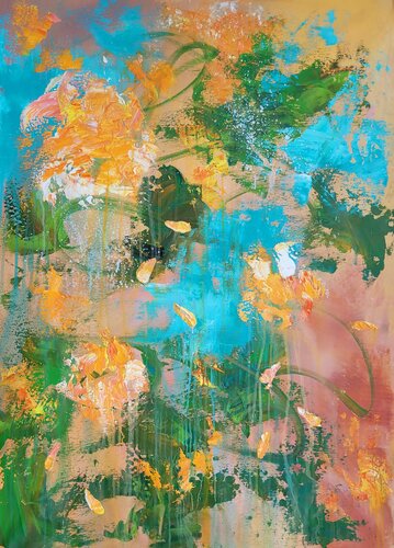 Les fleurs n.65 von Laura Capellini, Malerei kaufen auf Singulart