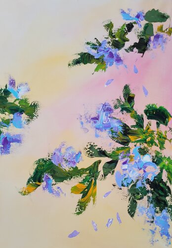 LES FLEURS # 75 von Laura Capellini, Malerei kaufen auf Singulart