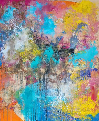 SUMMER MINDSCAPE #36 van Laura Capellini, Schilderij te koop op Singulart