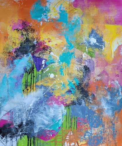 SUMMER MINDSCAPE #35 van Laura Capellini, Schilderij te koop op Singulart