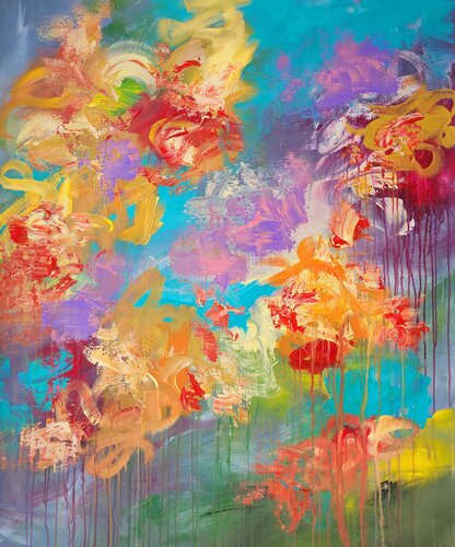 SUMMER MINDSCAPE #39 van Laura Capellini, Schilderij te koop op Singulart