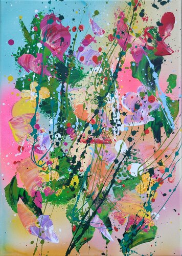 POCKET GARDENS #4 van Laura Capellini, Schilderij te koop op Singulart