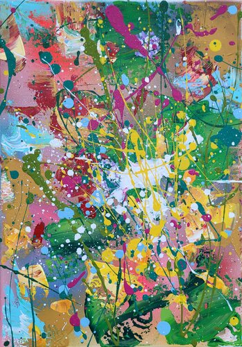 POCKET GARDENS #5 by Laura Capellini, Painting for Sale on Singulart