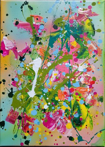 POCKET GARDENS #9 di Laura Capellini, Pittura in vendita su Singulart