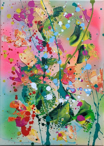 POCKET GARDENS #18 di Laura Capellini, Pittura in vendita su Singulart