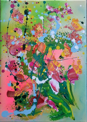 POCKET GARDENS #22 de Laura Capellini, Pintura a la venta en Singulart