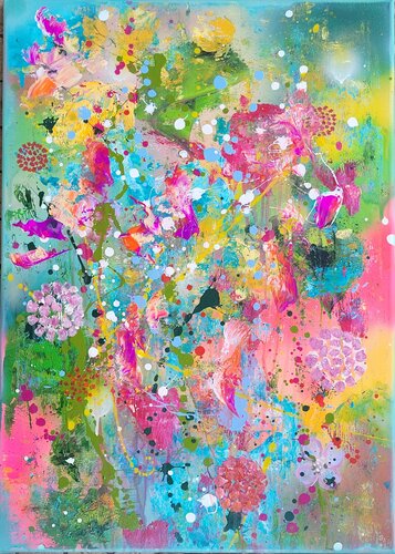 POCKET GARDENS #26 de Laura Capellini, Pintura a la venta en Singulart