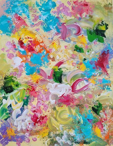 SOUL GARDEN #14 di Laura Capellini, Pittura in vendita su Singulart