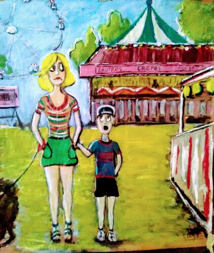 FLAVIE van MARIE - ÉDITH ALMASI, Schilderij te koop op Singulart