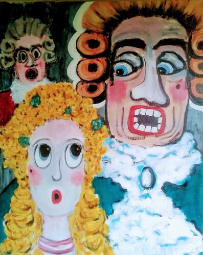 CONSTANCE par MARIE - ÉDITH ALMASI, Peinture en vente sur Singulart