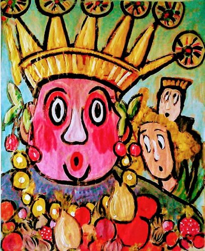 GARGANTUA par MARIE - ÉDITH ALMASI, Peinture en vente sur Singulart