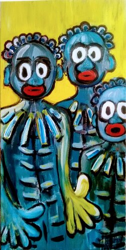 JAUNE de MARIE - ÉDITH ALMASI, Pintura a la venta en Singulart