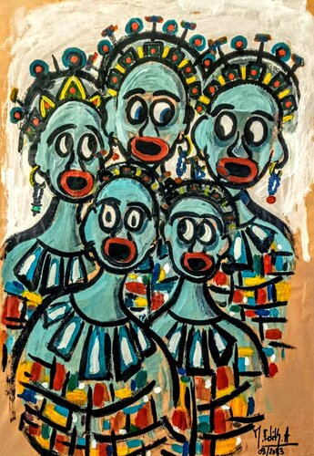 BLANC van MARIE - ÉDITH ALMASI, Schilderij te koop op Singulart