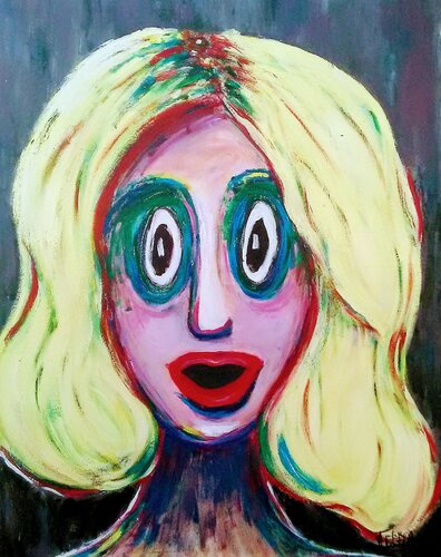 Josepha PRINTEMPS van MARIE - ÉDITH ALMASI, Schilderij te koop op Singulart