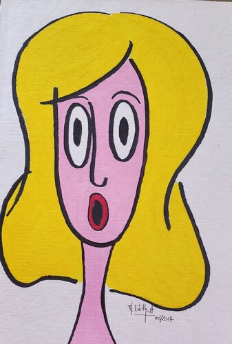 POUPETTE 1 by MARIE - ÉDITH ALMASI, Work on Paper for Sale on Singulart