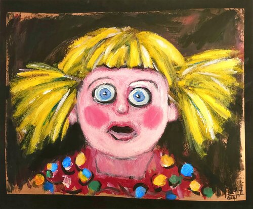 ANNETTE by MARIE - ÉDITH ALMASI, Work on Paper for Sale on Singulart