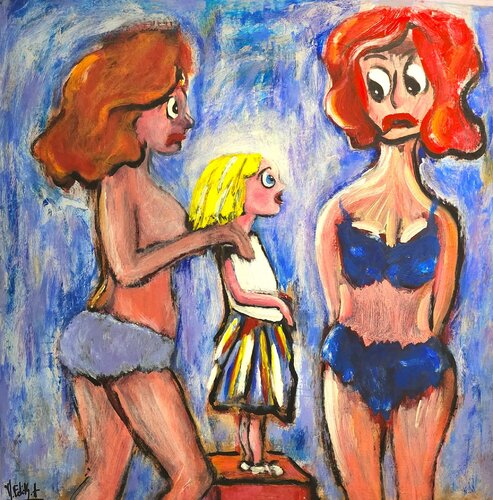 VIOLETTE by MARIE - ÉDITH ALMASI, Work on Paper for Sale on Singulart