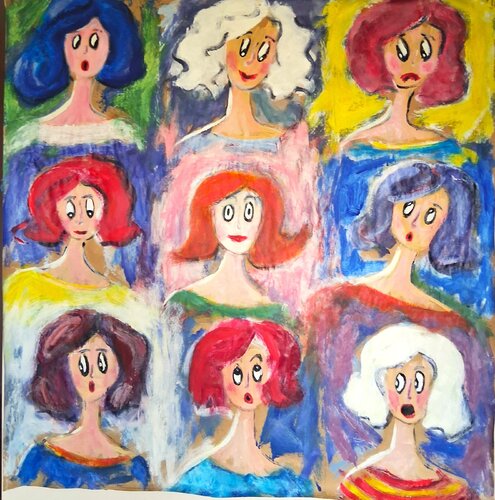 GLORIA von MARIE - ÉDITH ALMASI, Werk auf Papier kaufen auf Singulart