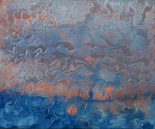Himmelserscheinung di Thomas Hain, Pittura in vendita su Singulart