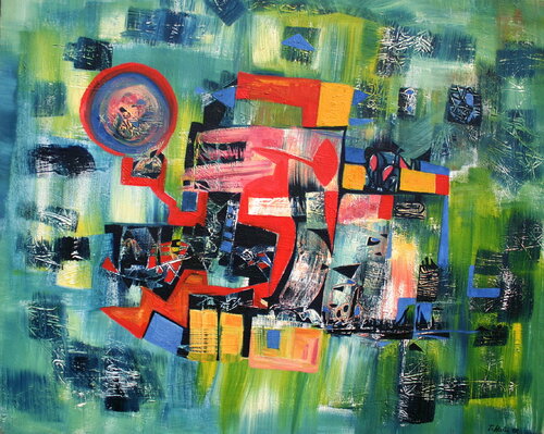 Neuformierung van Thomas Hain, Schilderij te koop op Singulart