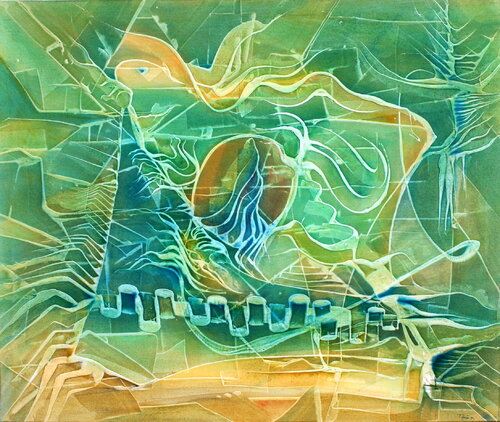 Beisichsein di Thomas Hain, Pittura in vendita su Singulart
