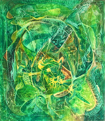 Dschungelfieber di Thomas Hain, Pittura in vendita su Singulart