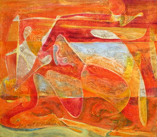 Kriegerin von Thomas Hain, Malerei kaufen auf Singulart