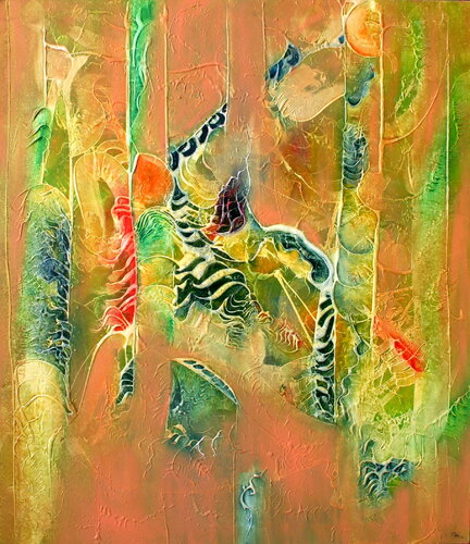 Durchdringung van Thomas Hain, Schilderij te koop op Singulart