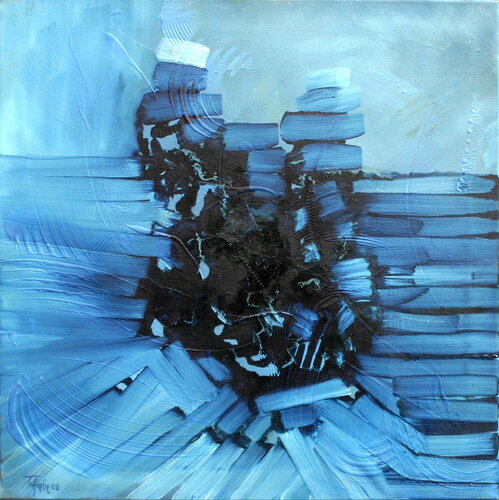 Wasserbruch di Thomas Hain, Pittura in vendita su Singulart