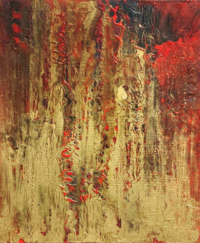 Flammenlodern di Thomas Hain, Pittura in vendita su Singulart