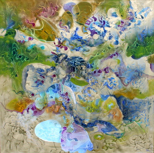 Kirschblütenfest di Thomas Hain, Pittura in vendita su Singulart