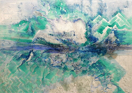 Island Impression di Thomas Hain, Pittura in vendita su Singulart