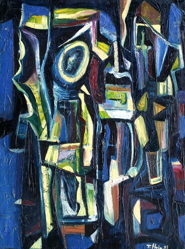 Nachtmahl von Thomas Hain, Malerei kaufen auf Singulart