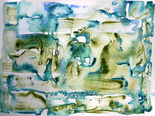 Blatt 4 van Thomas Hain, Schilderij te koop op Singulart