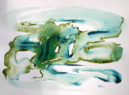 Blatt 3 von Thomas Hain, Malerei kaufen auf Singulart