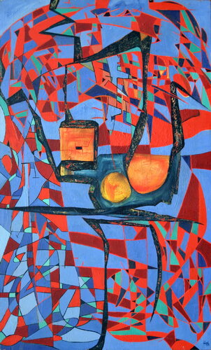 Freier Fall van Thomas Hain, Schilderij te koop op Singulart