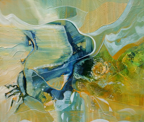 Fusion van Thomas Hain, Schilderij te koop op Singulart