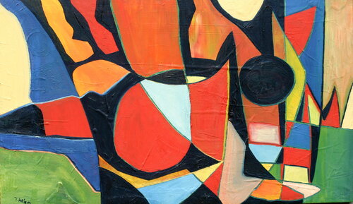 Im Park by Thomas Hain, Painting for Sale on Singulart