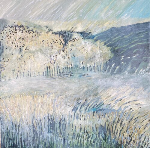 Frostiger Morgen van Conny Pfister, Schilderij te koop op Singulart