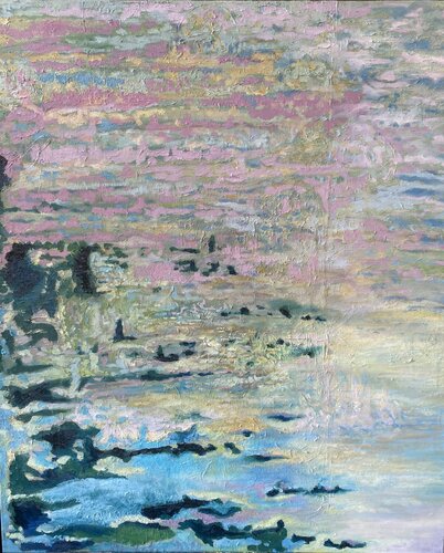 Spiegelungen van Conny Pfister, Schilderij te koop op Singulart