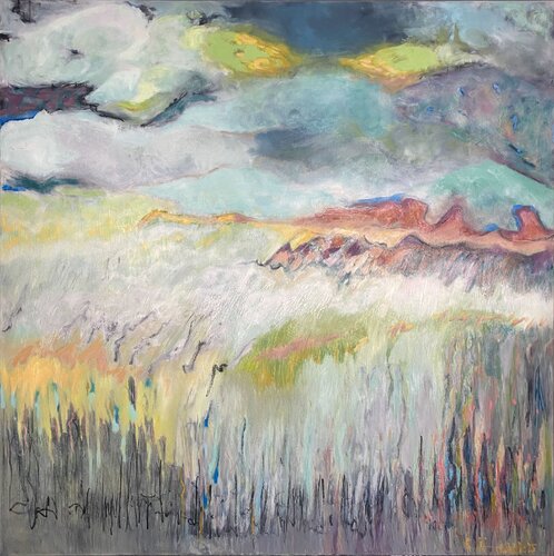 Weitblick di Conny Pfister, Pittura in vendita su Singulart