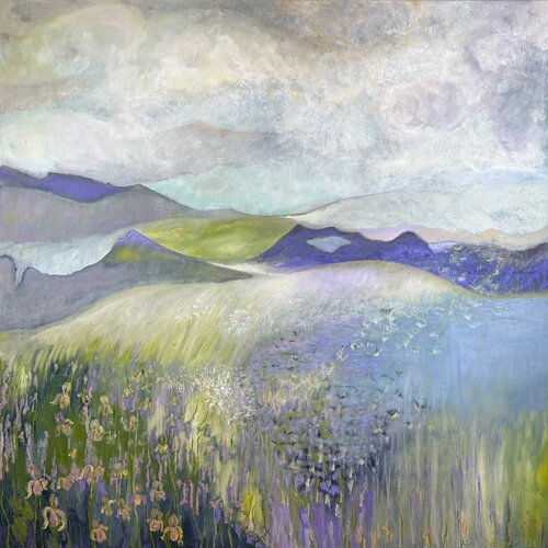Weitblick by Conny Pfister, Painting for Sale on Singulart