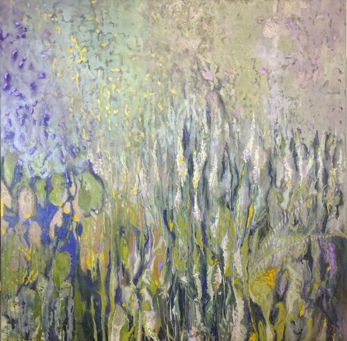 In meinem Garten by Conny Pfister, Painting for Sale on Singulart