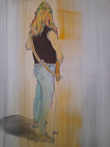 Heavy- Metal-Band by Ing. Buchberger, Painting for Sale on Singulart