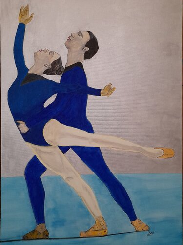 Stuttgarter Ballett von Ing. Buchberger, Malerei kaufen auf Singulart