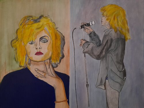 DEBBIE HARRY - FACE IT von Ing. Buchberger, Malerei kaufen auf Singulart