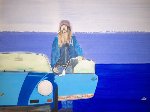 Porsche 911 di Ing. Buchberger, Pittura in vendita su Singulart