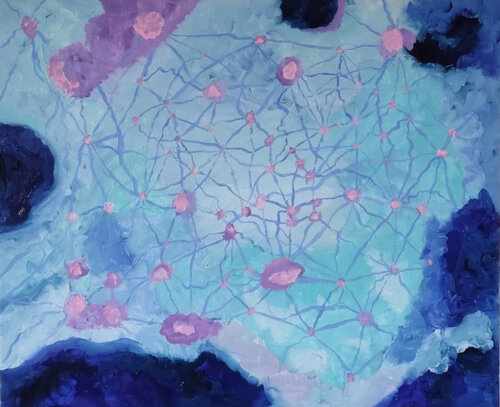 Connections van Miriam Brussato, Schilderij te koop op Singulart