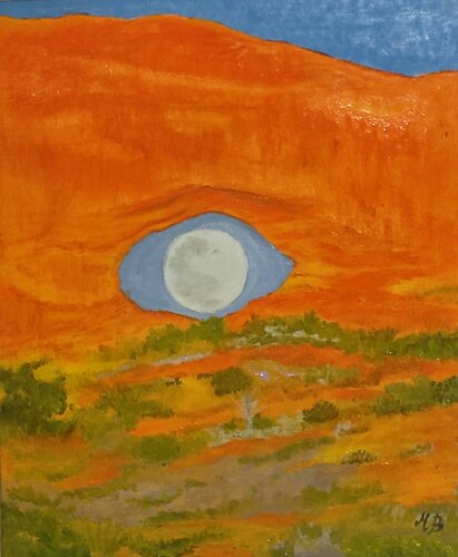 Arches National Park von Miriam Brussato, Malerei kaufen auf Singulart